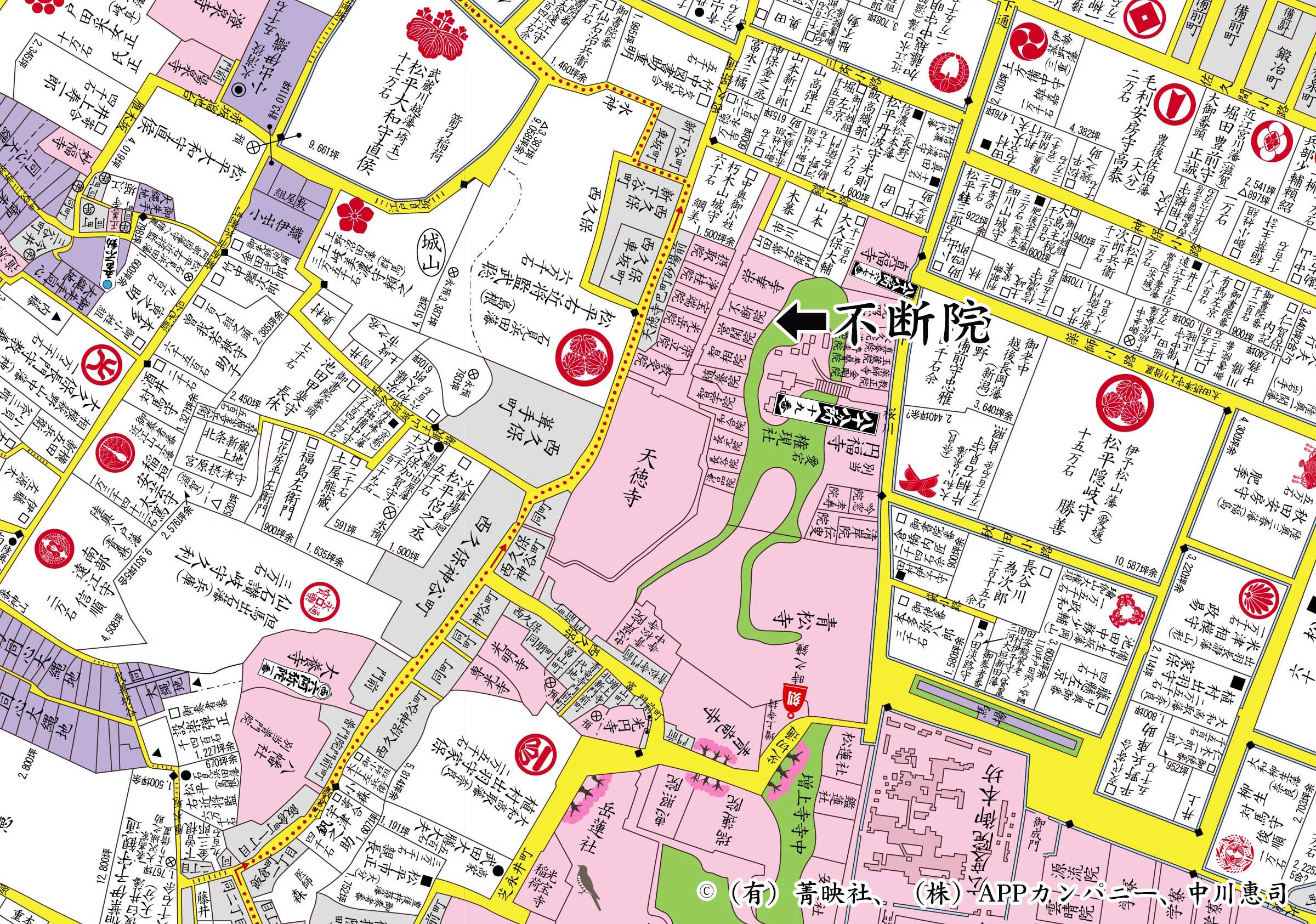 江戸時代古地図デジタルマップ